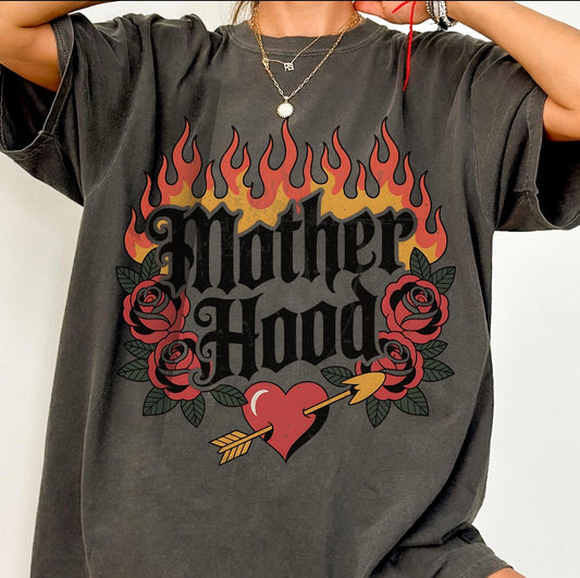 Mother Hood Flames/Roses