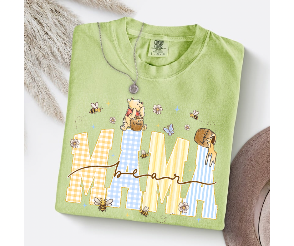 Mama Bear Blue/Yellow