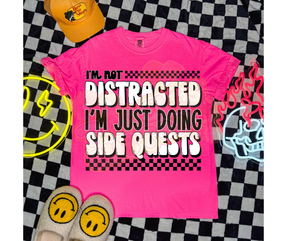 I'm not distracted, I'm doing side quests